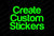 Custom Sticker (Holographic stickers)